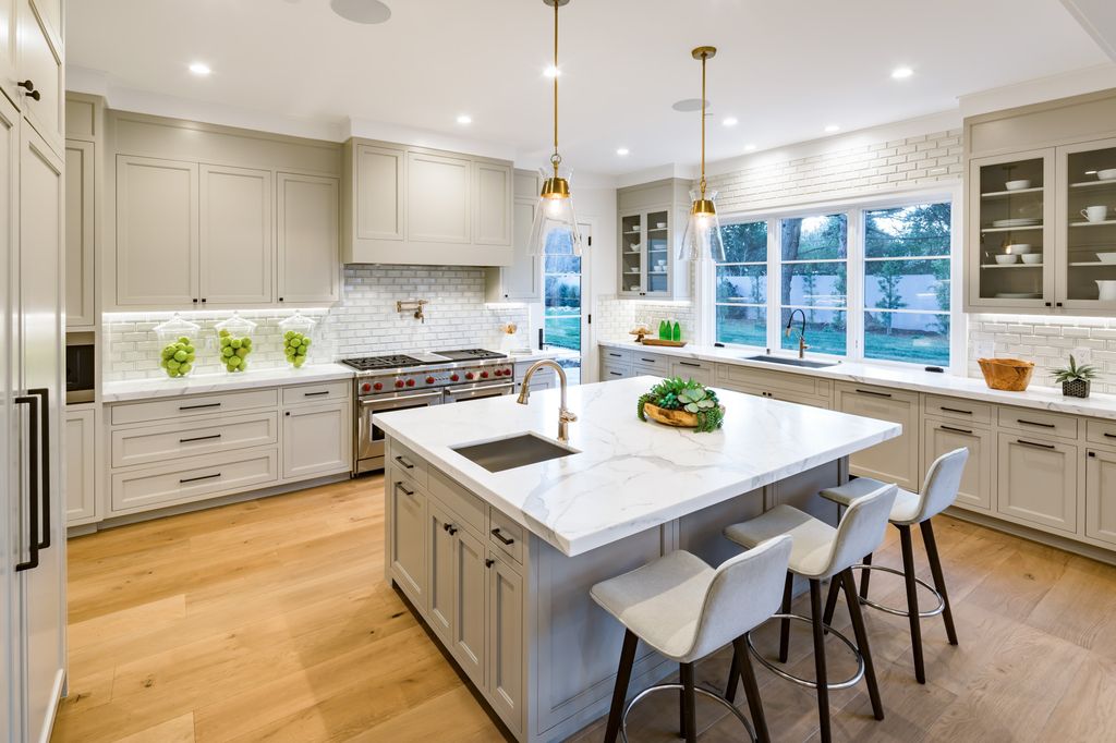 The House in Atherton is a grand estate offers the ultimate in high-end luxury while providing an unmatched living experience now available for sale. This home located at 55 Irving Ave, Atherton, California; offering 8 bedrooms and 11 bathrooms with over 10,500 square feet of living spaces.
