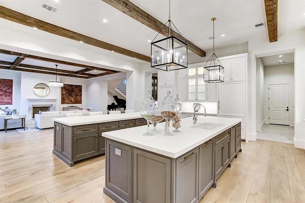 The Home in Houston is an English countryside styled estate in prestigious Tanglewood neighborhood featuring timeless architecture now available for sale. This home located at 5554 Longmont Dr, Houston, Texas; offering 4 bedrooms and 7 bathrooms with over 9,100 square feet of living spaces. 