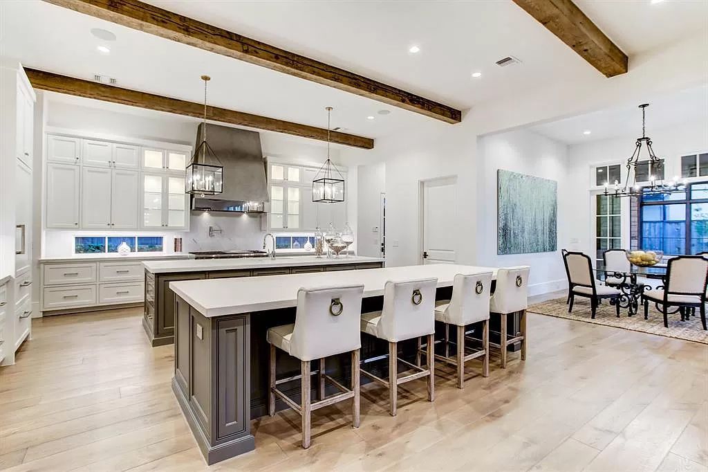 The Home in Houston is an English countryside styled estate in prestigious Tanglewood neighborhood featuring timeless architecture now available for sale. This home located at 5554 Longmont Dr, Houston, Texas; offering 4 bedrooms and 7 bathrooms with over 9,100 square feet of living spaces. 