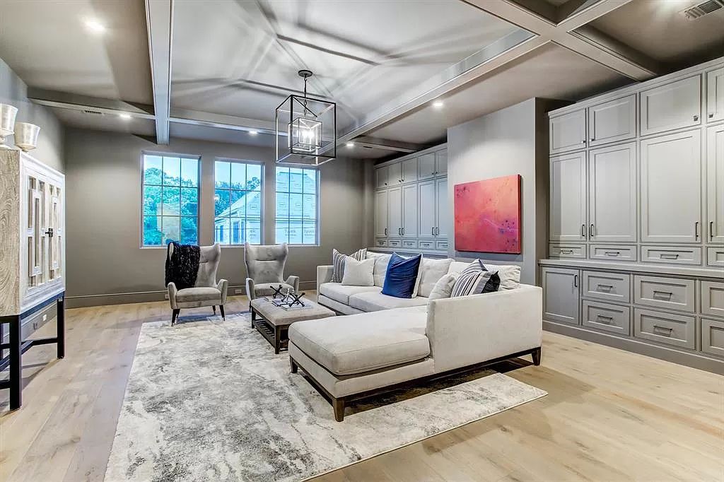 The Home in Houston is an English countryside styled estate in prestigious Tanglewood neighborhood featuring timeless architecture now available for sale. This home located at 5554 Longmont Dr, Houston, Texas; offering 4 bedrooms and 7 bathrooms with over 9,100 square feet of living spaces. 