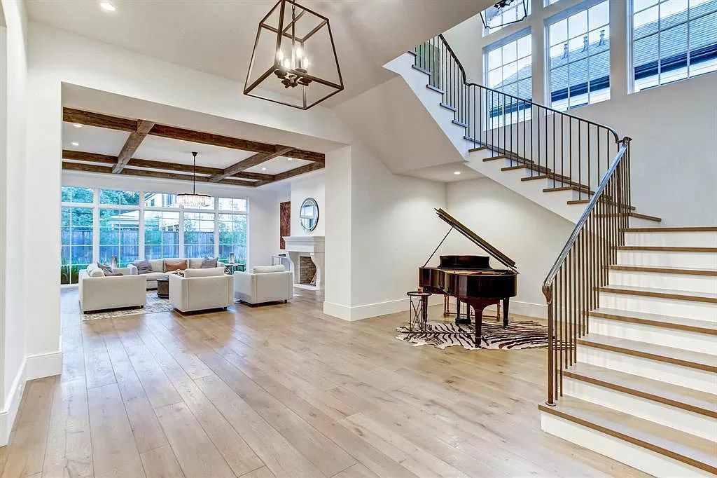 The Home in Houston is an English countryside styled estate in prestigious Tanglewood neighborhood featuring timeless architecture now available for sale. This home located at 5554 Longmont Dr, Houston, Texas; offering 4 bedrooms and 7 bathrooms with over 9,100 square feet of living spaces. 