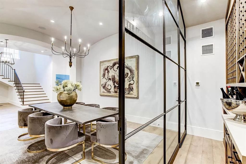 The Home in Houston is an English countryside styled estate in prestigious Tanglewood neighborhood featuring timeless architecture now available for sale. This home located at 5554 Longmont Dr, Houston, Texas; offering 4 bedrooms and 7 bathrooms with over 9,100 square feet of living spaces. 