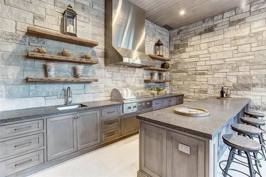 The Home in Houston is an English countryside styled estate in prestigious Tanglewood neighborhood featuring timeless architecture now available for sale. This home located at 5554 Longmont Dr, Houston, Texas; offering 4 bedrooms and 7 bathrooms with over 9,100 square feet of living spaces. 