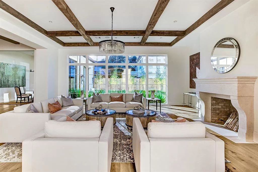 The Home in Houston is an English countryside styled estate in prestigious Tanglewood neighborhood featuring timeless architecture now available for sale. This home located at 5554 Longmont Dr, Houston, Texas; offering 4 bedrooms and 7 bathrooms with over 9,100 square feet of living spaces. 