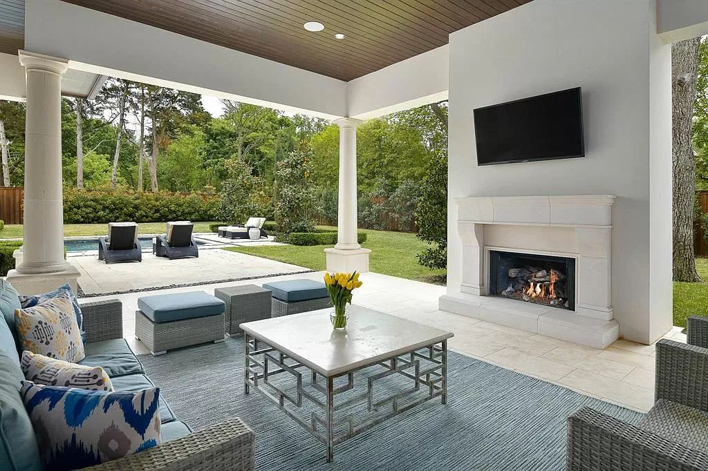 The Custom Home in Texas is a sophisticated Preston Hollow Estate masterfully custom built in 2018 on lushly landscaped now available for sale. This home located at 5400 Edlen Dr, Dallas, Texas; offering 5 bedrooms and 10 bathrooms with over 15,900 square feet of living spaces.