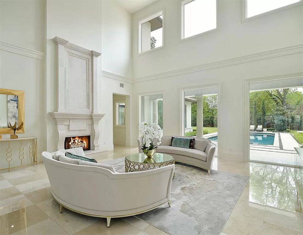 The Custom Home in Texas is a sophisticated Preston Hollow Estate masterfully custom built in 2018 on lushly landscaped now available for sale. This home located at 5400 Edlen Dr, Dallas, Texas; offering 5 bedrooms and 10 bathrooms with over 15,900 square feet of living spaces.