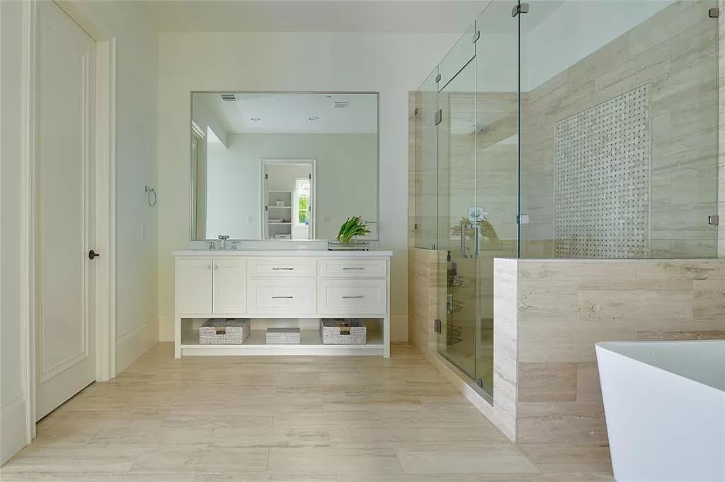 The Custom Home in Texas is a sophisticated Preston Hollow Estate masterfully custom built in 2018 on lushly landscaped now available for sale. This home located at 5400 Edlen Dr, Dallas, Texas; offering 5 bedrooms and 10 bathrooms with over 15,900 square feet of living spaces.