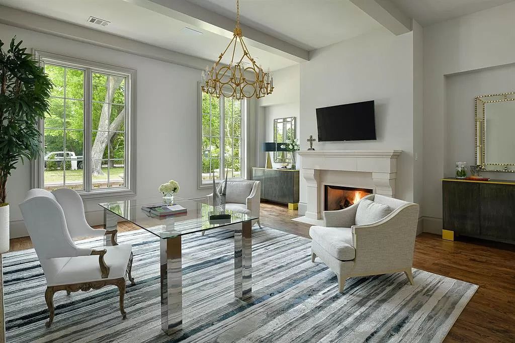 The Custom Home in Texas is a sophisticated Preston Hollow Estate masterfully custom built in 2018 on lushly landscaped now available for sale. This home located at 5400 Edlen Dr, Dallas, Texas; offering 5 bedrooms and 10 bathrooms with over 15,900 square feet of living spaces.