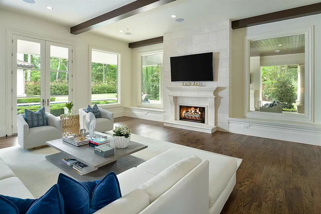 The Custom Home in Texas is a sophisticated Preston Hollow Estate masterfully custom built in 2018 on lushly landscaped now available for sale. This home located at 5400 Edlen Dr, Dallas, Texas; offering 5 bedrooms and 10 bathrooms with over 15,900 square feet of living spaces.