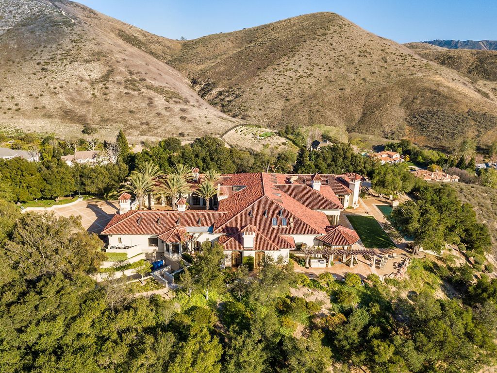 The World Class Italian Villa in Westlake Village is the absolute crown jewel of guard gated North Ranch Country Club Estates now available for sale. This home located at 4994 Summit View Dr, Westlake Village, California; offering 4 bedrooms and 11 bathrooms with over 17,000 square feet of living spaces.