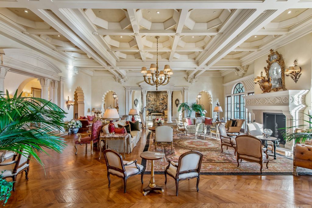 The World Class Italian Villa in Westlake Village is the absolute crown jewel of guard gated North Ranch Country Club Estates now available for sale. This home located at 4994 Summit View Dr, Westlake Village, California; offering 4 bedrooms and 11 bathrooms with over 17,000 square feet of living spaces.