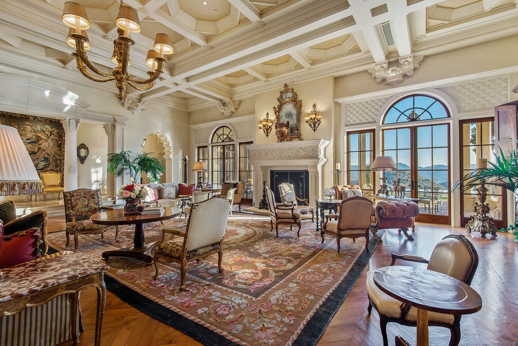 The World Class Italian Villa in Westlake Village is the absolute crown jewel of guard gated North Ranch Country Club Estates now available for sale. This home located at 4994 Summit View Dr, Westlake Village, California; offering 4 bedrooms and 11 bathrooms with over 17,000 square feet of living spaces.