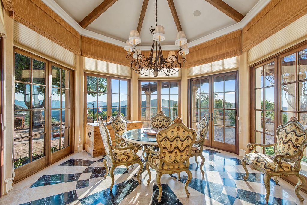The World Class Italian Villa in Westlake Village is the absolute crown jewel of guard gated North Ranch Country Club Estates now available for sale. This home located at 4994 Summit View Dr, Westlake Village, California; offering 4 bedrooms and 11 bathrooms with over 17,000 square feet of living spaces.