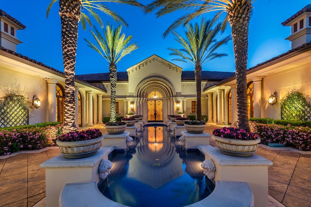 The World Class Italian Villa in Westlake Village is the absolute crown jewel of guard gated North Ranch Country Club Estates now available for sale. This home located at 4994 Summit View Dr, Westlake Village, California; offering 4 bedrooms and 11 bathrooms with over 17,000 square feet of living spaces.