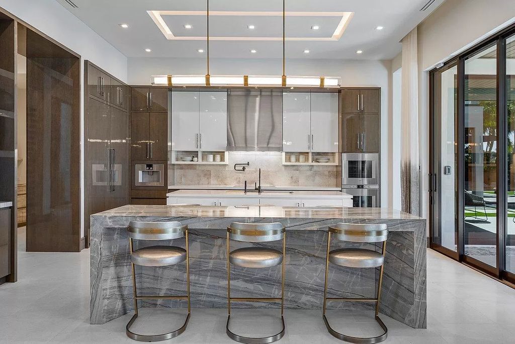 The New Construction Home in Boca Raton is a modern masterpiece was built at highest standards of luxury level now available for sale. This home located at 144 W Coconut Palm Rd, Boca Raton, Florida; offering 7 bedrooms and 10 bathrooms with over 8,500 square feet of living spaces.