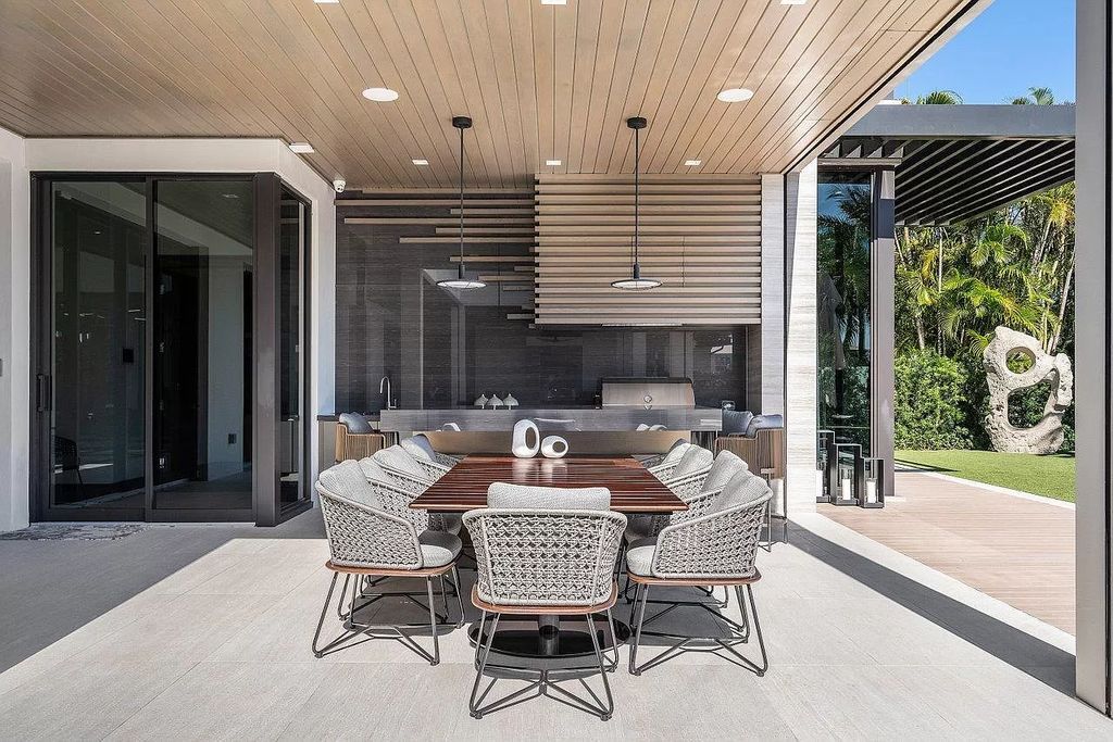The New Construction Home in Boca Raton is a modern masterpiece was built at highest standards of luxury level now available for sale. This home located at 144 W Coconut Palm Rd, Boca Raton, Florida; offering 7 bedrooms and 10 bathrooms with over 8,500 square feet of living spaces.
