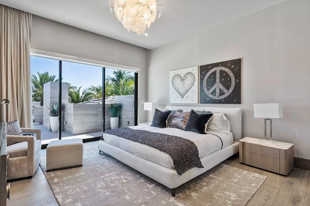 The New Construction Home in Boca Raton is a modern masterpiece was built at highest standards of luxury level now available for sale. This home located at 144 W Coconut Palm Rd, Boca Raton, Florida; offering 7 bedrooms and 10 bathrooms with over 8,500 square feet of living spaces.