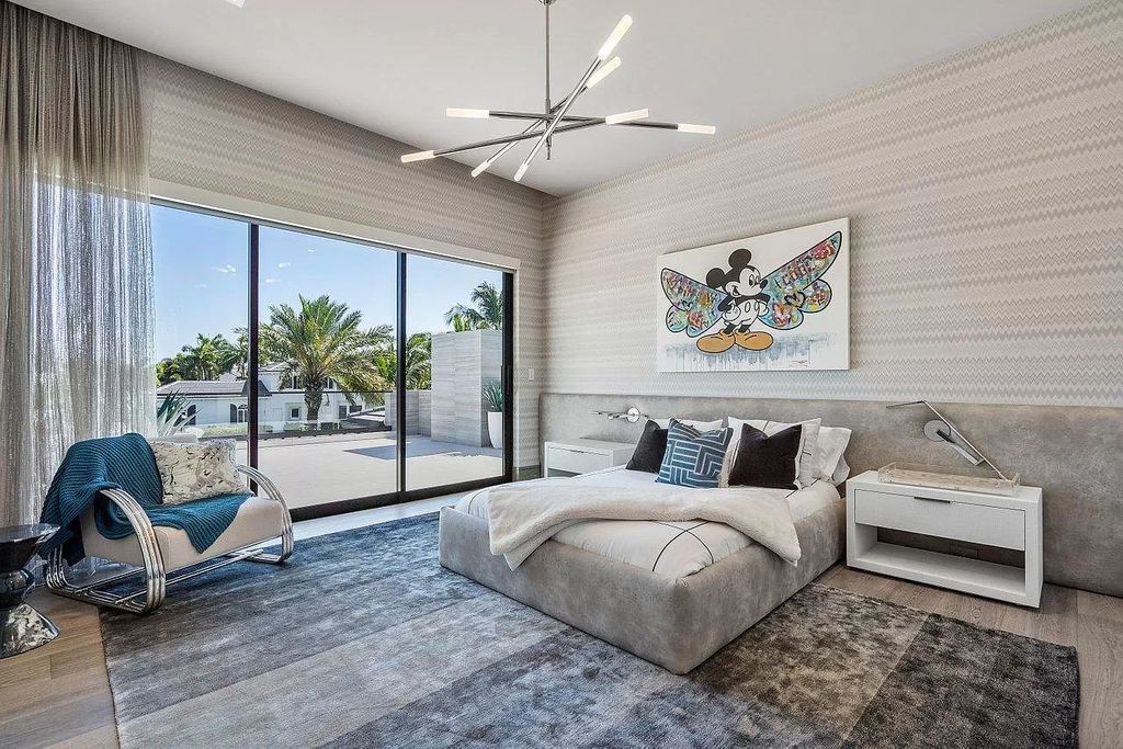 The New Construction Home in Boca Raton is a modern masterpiece was built at highest standards of luxury level now available for sale. This home located at 144 W Coconut Palm Rd, Boca Raton, Florida; offering 7 bedrooms and 10 bathrooms with over 8,500 square feet of living spaces.