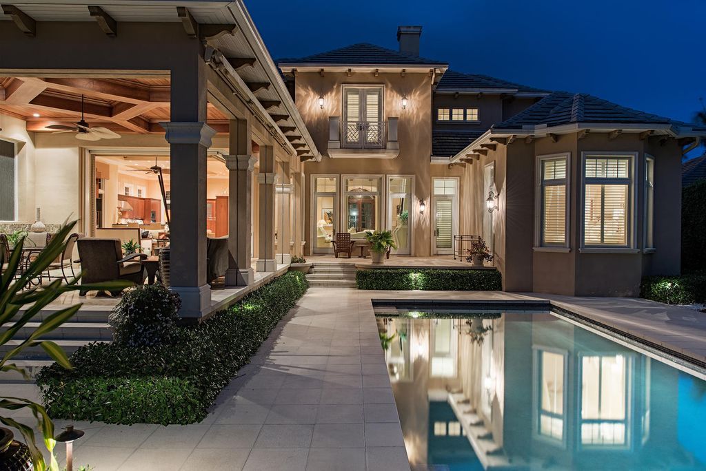 Exquisite Classic Home in Naples designed by Stofft Cooney Architects
