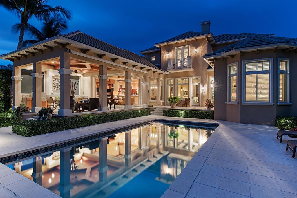 Exquisite Classic Home in Naples designed by Stofft Cooney Architects
