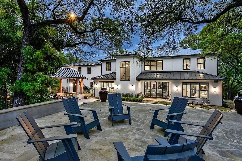 The gorgeous contemporary home in Austin is an elegant home which is privately gated for peace and security now available for sale. This home located at 3604 Westlake Dr, Austin, Texas; offering 5 bedrooms and 5 bathrooms with over 5,600 square feet of living spaces.