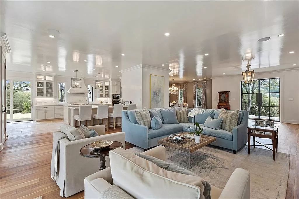The gorgeous contemporary home in Austin is an elegant home which is privately gated for peace and security now available for sale. This home located at 3604 Westlake Dr, Austin, Texas; offering 5 bedrooms and 5 bathrooms with over 5,600 square feet of living spaces.