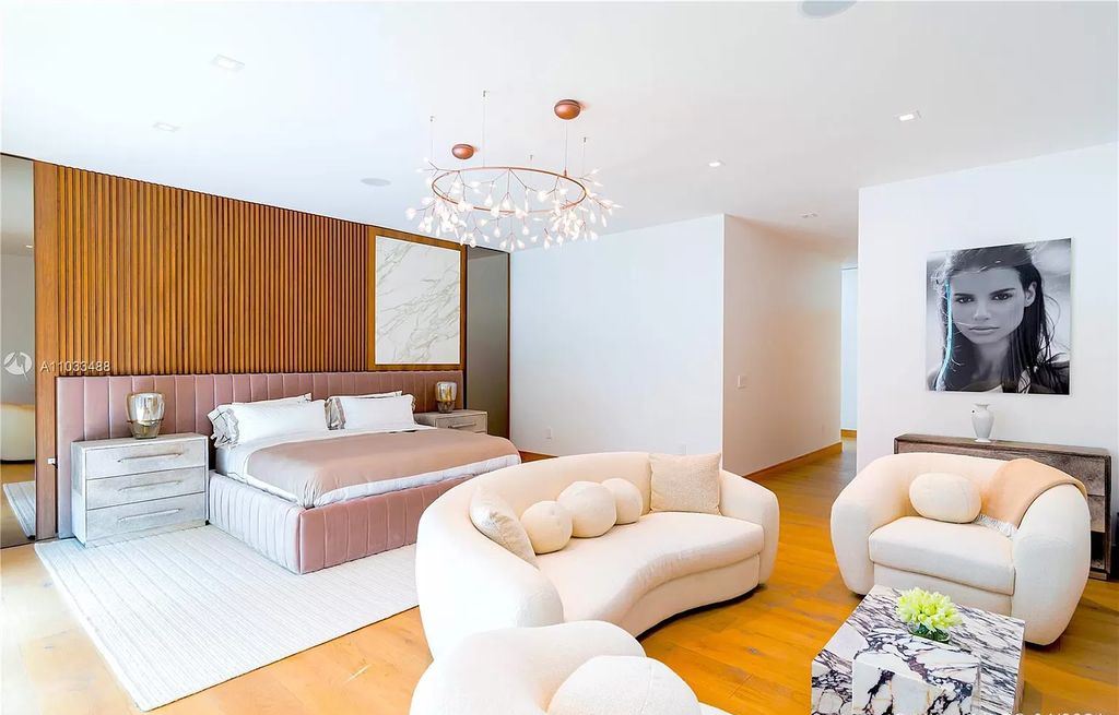 The Modern Waterfront Villa in Miami Beach is a luxurious home on Pine Tree Drive ideal for entertaining now available for sale. This home located at 5711 Pine Tree Dr, Miami Beach, Florida; offering 7 bedrooms and 9 bathrooms with over 8,000 square feet of living spaces.