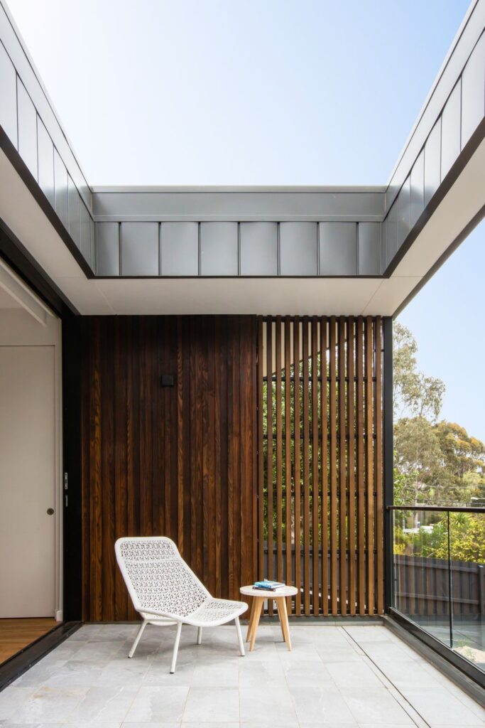 Kew East House a House Embraces Nature Suburbia By Jost Architects 13