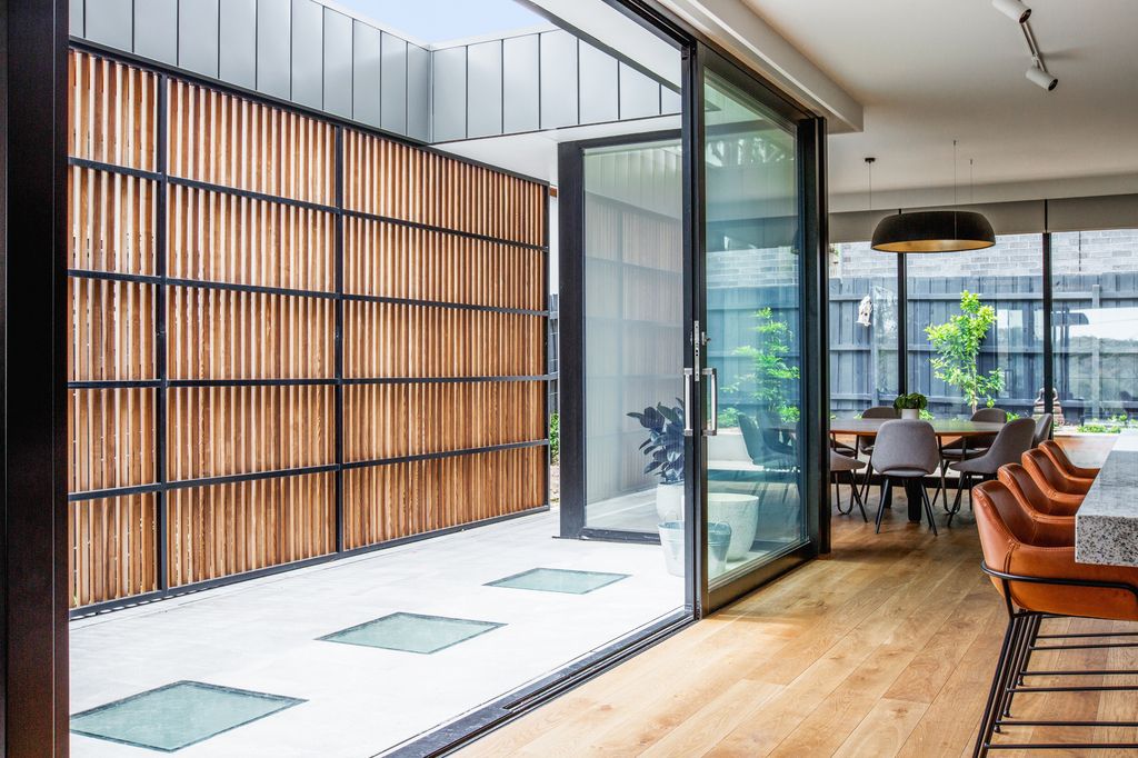 Kew East House a House Embraces Nature Suburbia By Jost Architects 4