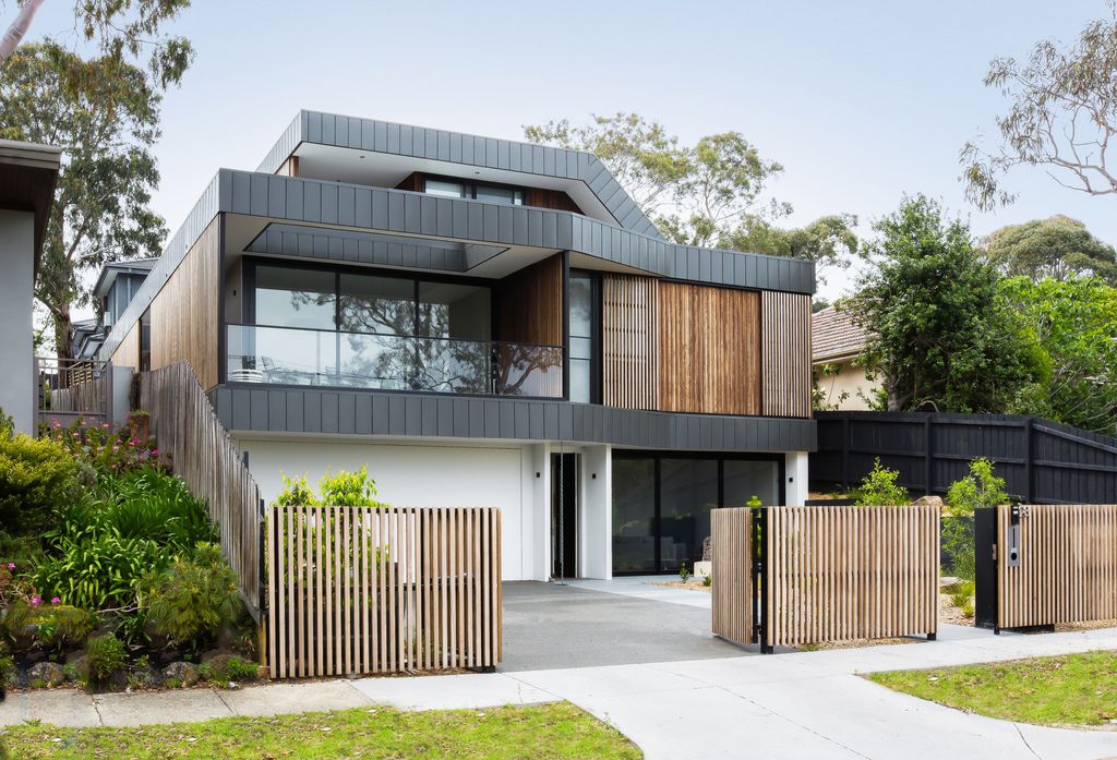 Kew East House a House Embraces Nature Suburbia By Jost Architects 6