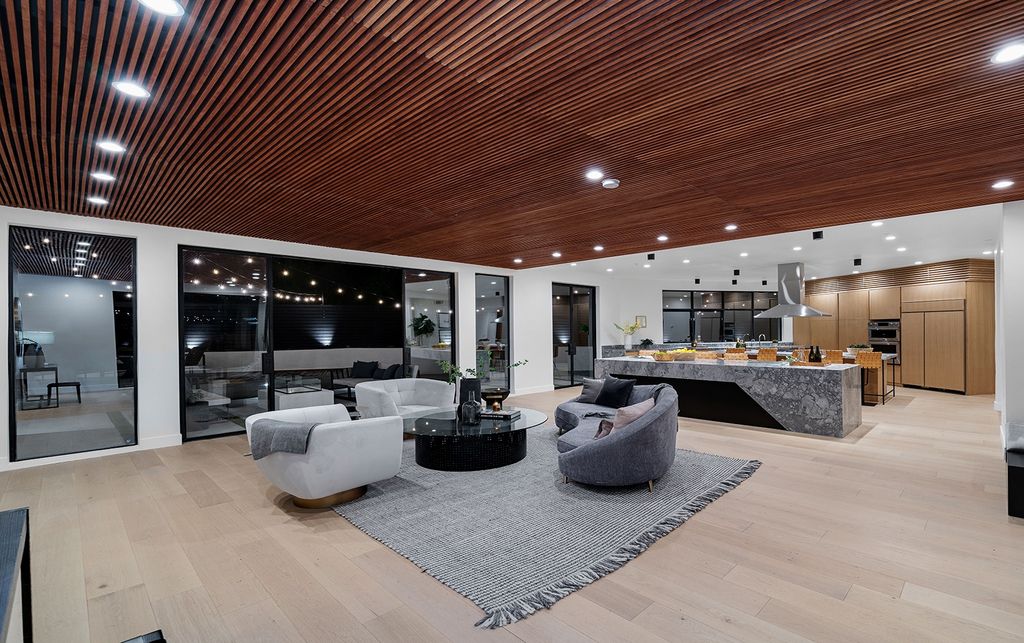 The New Construction Home in Brentwood has been masterfully designed to create intimate environments and spaces now available for sale. This home located at 3023 Elvill Dr, Los Angeles, California; offering 7 bedrooms and 7 bathrooms with over 5,000square feet of living spaces.