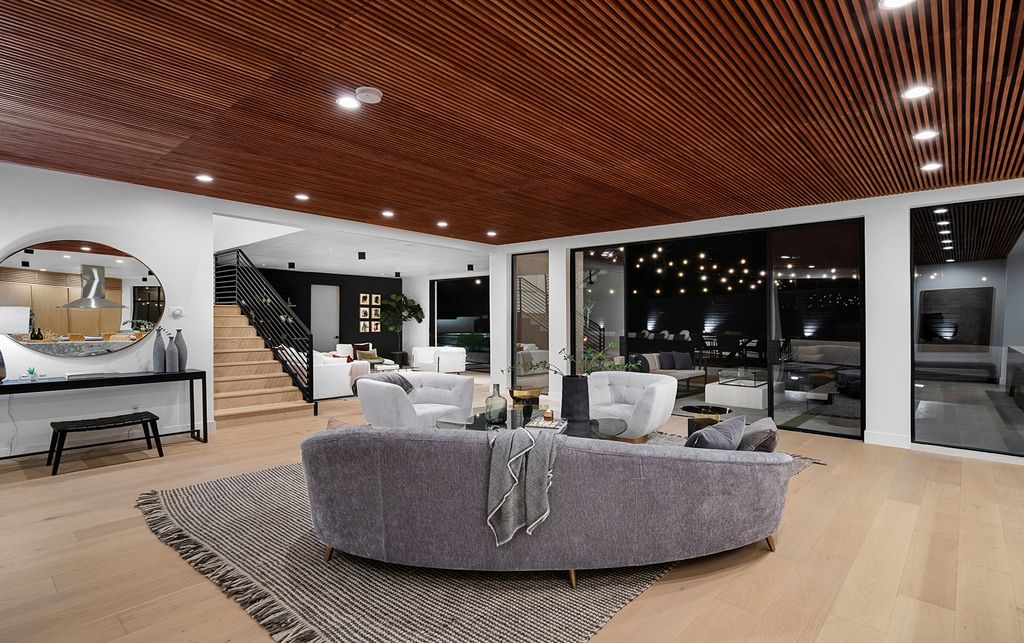 The New Construction Home in Brentwood has been masterfully designed to create intimate environments and spaces now available for sale. This home located at 3023 Elvill Dr, Los Angeles, California; offering 7 bedrooms and 7 bathrooms with over 5,000square feet of living spaces.