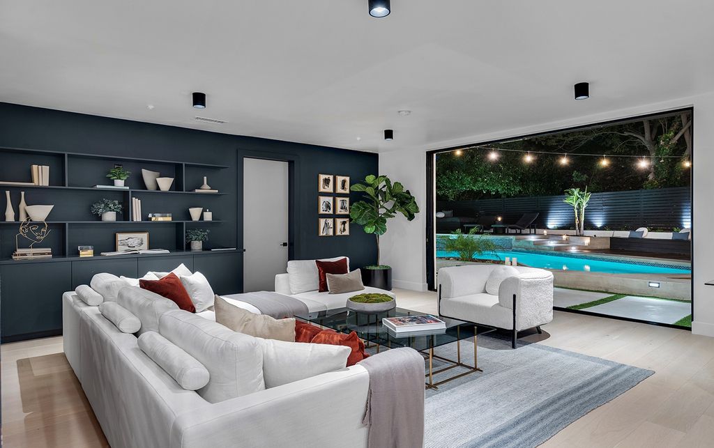 The New Construction Home in Brentwood has been masterfully designed to create intimate environments and spaces now available for sale. This home located at 3023 Elvill Dr, Los Angeles, California; offering 7 bedrooms and 7 bathrooms with over 5,000square feet of living spaces.