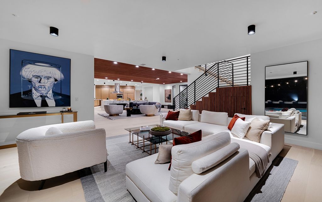 The New Construction Home in Brentwood has been masterfully designed to create intimate environments and spaces now available for sale. This home located at 3023 Elvill Dr, Los Angeles, California; offering 7 bedrooms and 7 bathrooms with over 5,000square feet of living spaces.