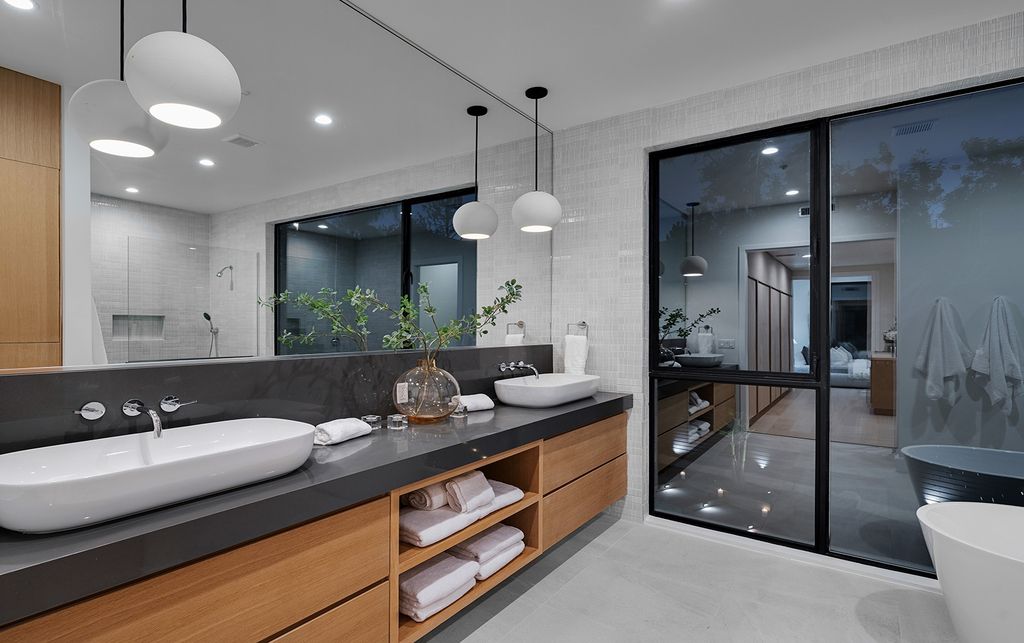 The New Construction Home in Brentwood has been masterfully designed to create intimate environments and spaces now available for sale. This home located at 3023 Elvill Dr, Los Angeles, California; offering 7 bedrooms and 7 bathrooms with over 5,000square feet of living spaces.