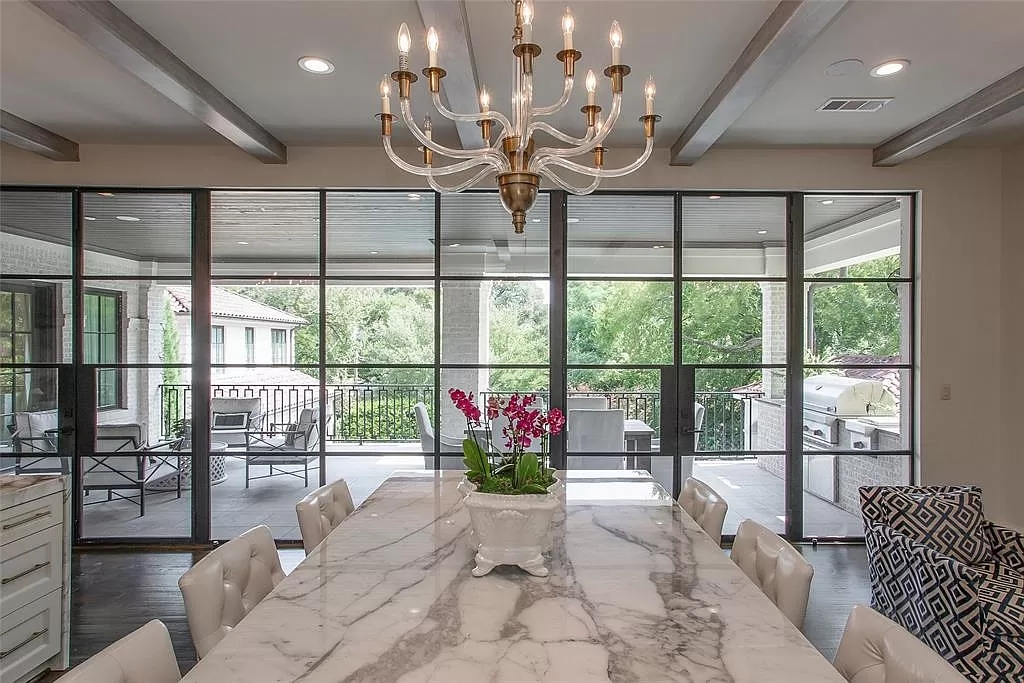 The Mediterranean Home in Texas is a luxurious estate heralds the highest standards in quality, ultimate luxury and privacy now available for sale. This home located at 2425 Stadium Dr, Fort Worth, Texas; offering 5 bedrooms and 8 bathrooms with over 10,000 square feet of living spaces.