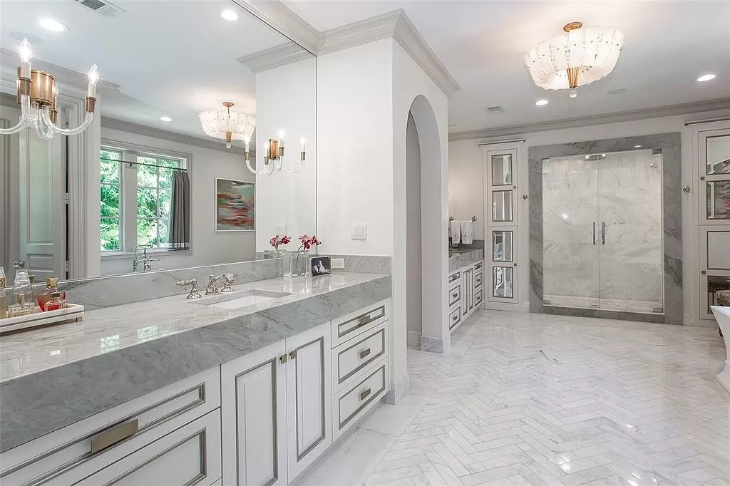 The Mediterranean Home in Texas is a luxurious estate heralds the highest standards in quality, ultimate luxury and privacy now available for sale. This home located at 2425 Stadium Dr, Fort Worth, Texas; offering 5 bedrooms and 8 bathrooms with over 10,000 square feet of living spaces.