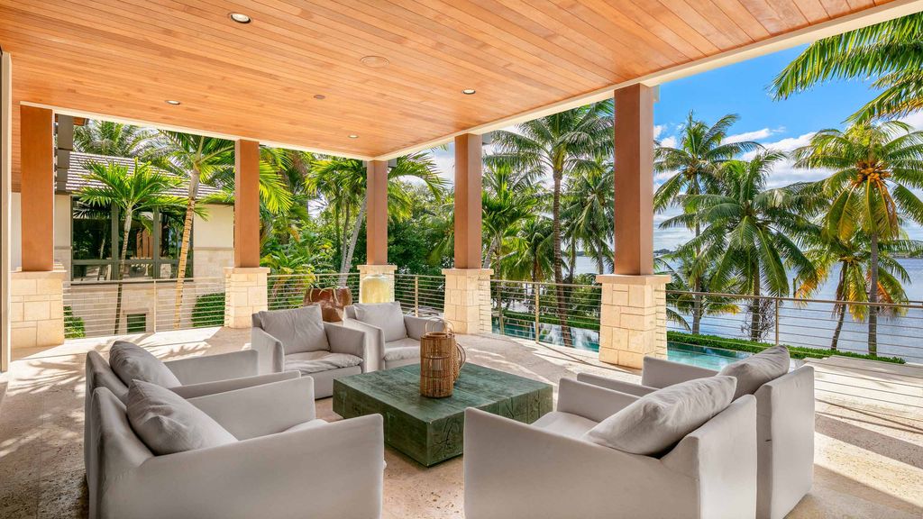 The Florida Mansion is an ocean to intracoastal compound is situated on 1.9 acres boasting 160 feet of direct oceanfrontage now available for sale. This home located at 1780 S Ocean Blvd, Lantana, Florida; offering 5 bedrooms and 10 bathrooms with over 11,000 square feet of living spaces.