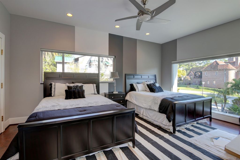 Timeless three level residence with unobstructed Clearwater Harbor views