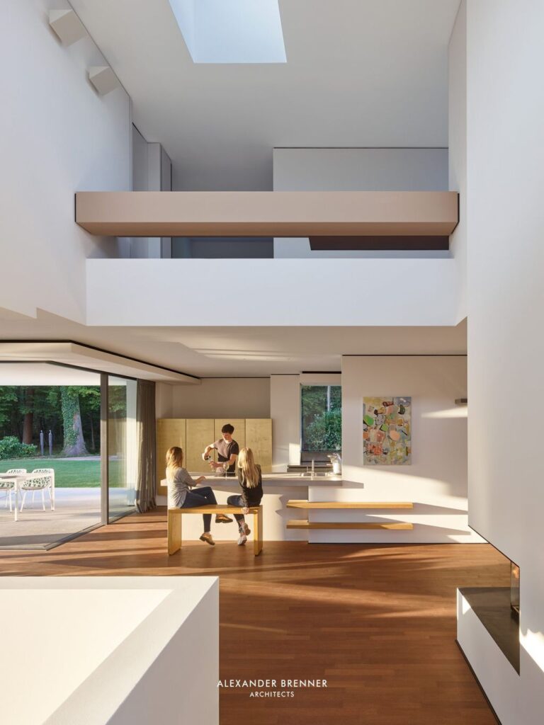 A Prominent Haus am Wald Residence by Alexander Brenner Architects