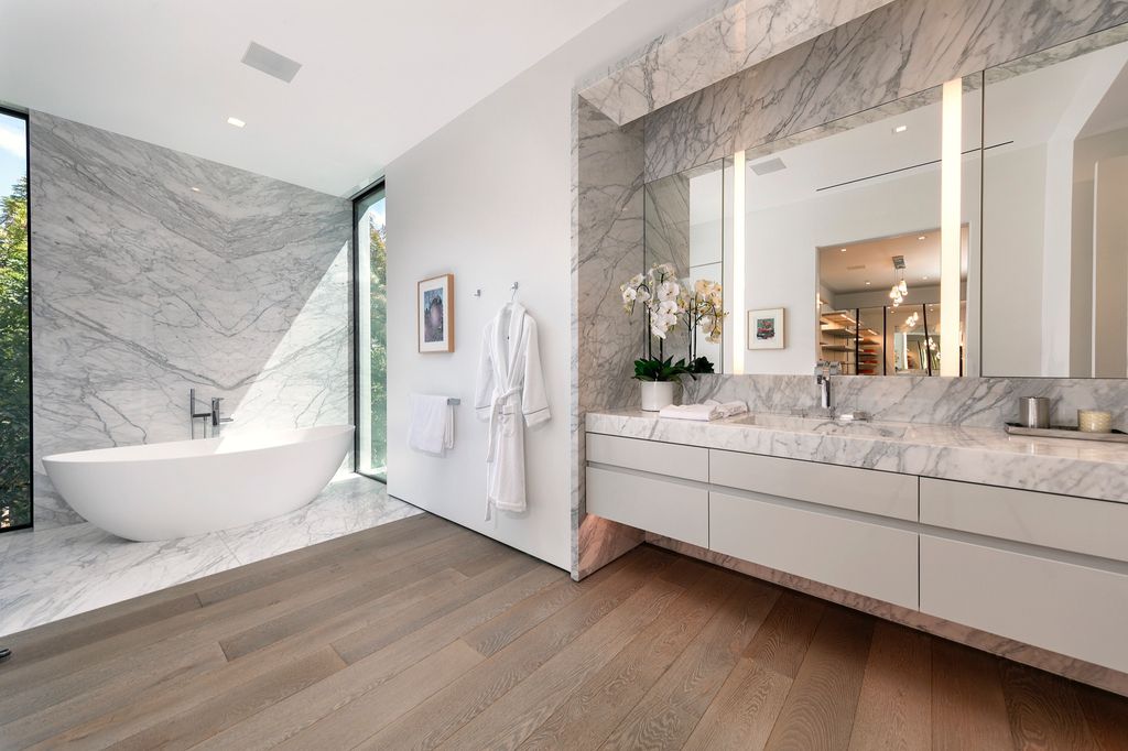 The Mansion in Beverly Hills is a spectacular hillside glass-walled sanctuary with Trousdale Estates most explosive panoramic city to ocean views now available for sale. This home located at 514 Chalette Dr, Beverly Hills, California; offering 6 bedrooms and 11 bathrooms with over 12,000 square feet of living spaces.