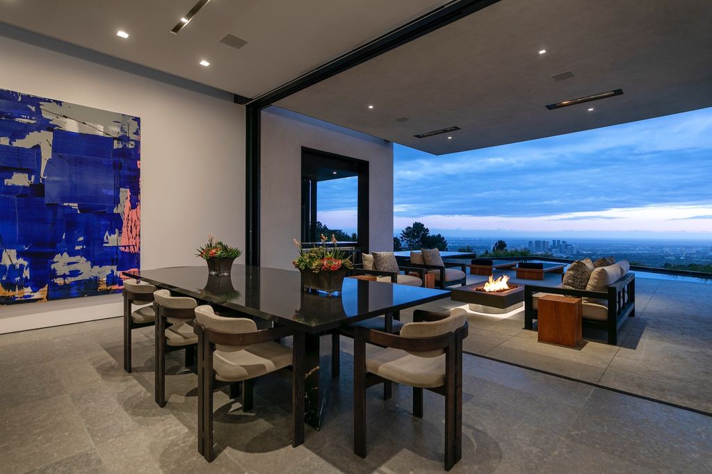 The Mansion in Beverly Hills is a spectacular hillside glass-walled sanctuary with Trousdale Estates most explosive panoramic city to ocean views now available for sale. This home located at 514 Chalette Dr, Beverly Hills, California; offering 6 bedrooms and 11 bathrooms with over 12,000 square feet of living spaces.