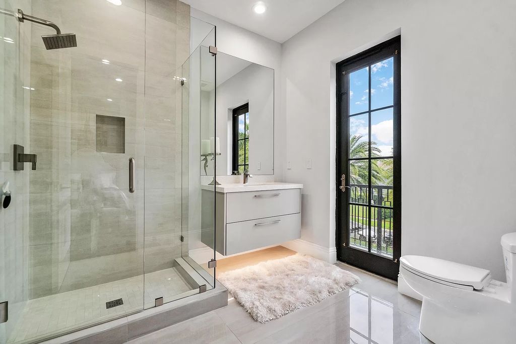 The Transitional Home in Boca Raton is a completely redone estate located in St Andrews one of the most prestigious Country Club now available for sale. This home located at 17530 Foxborough Ln, Boca Raton, Florida