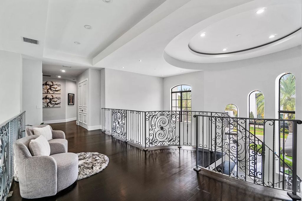 The Transitional Home in Boca Raton is a completely redone estate located in St Andrews one of the most prestigious Country Club now available for sale. This home located at 17530 Foxborough Ln, Boca Raton, Florida