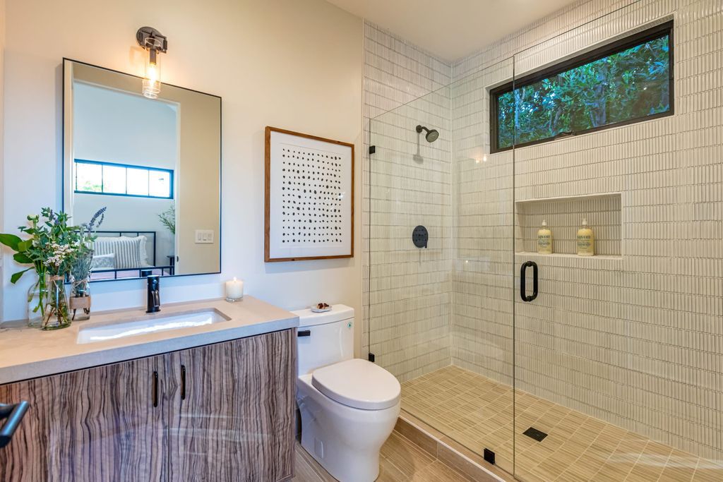 The Modern Farmhouse in Beverly Hills is a timeless, architectural custom-built estate with exclusive, high-end designer finishes now available for sale. This home located at 220 S Wetherly Dr, Beverly Hills, California