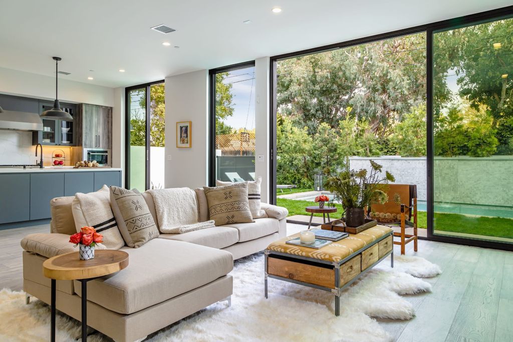 The Modern Farmhouse in Beverly Hills is a timeless, architectural custom-built estate with exclusive, high-end designer finishes now available for sale. This home located at 220 S Wetherly Dr, Beverly Hills, California
