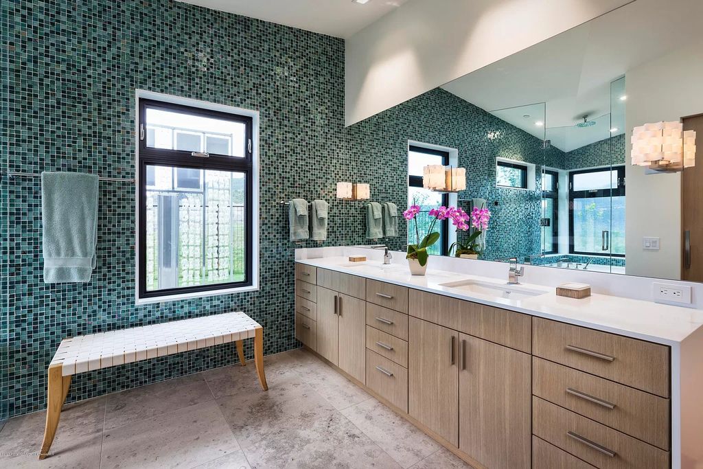The Contemporary Home in Colorado is an architecturally sophisticated contemporary home with top of the line equestrian facilities now available for sale. This home located at 1430 Hooks Spur Rd, Basalt, Colorado; offering 7 bedrooms and 8 bathrooms with over 7,800 square feet of living spaces.
