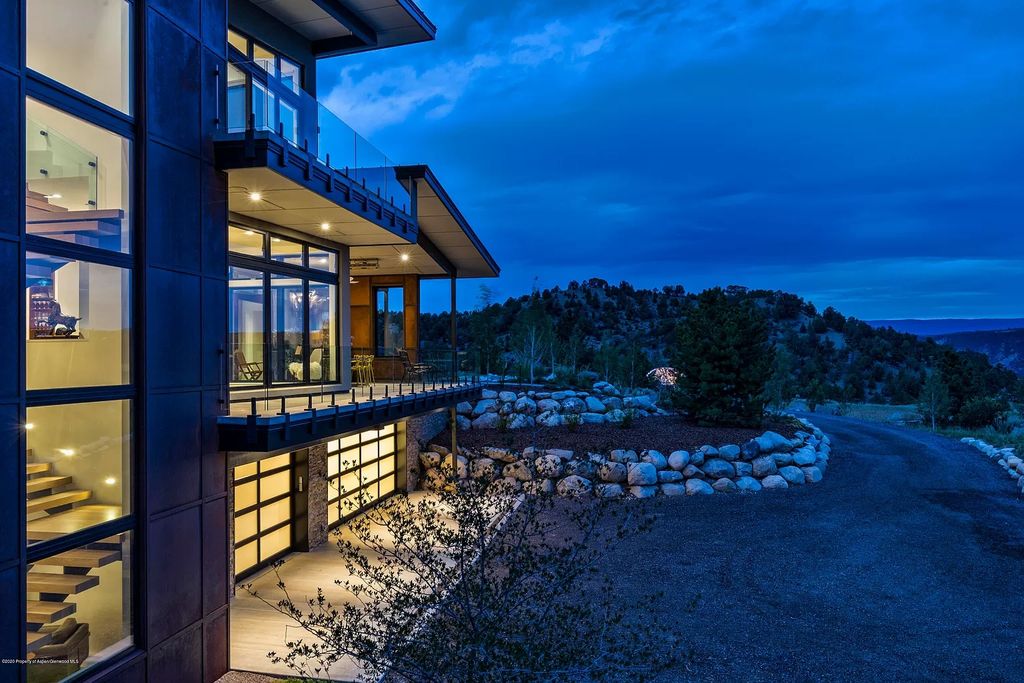 The Contemporary Home in Colorado is an architecturally sophisticated contemporary home with top of the line equestrian facilities now available for sale. This home located at 1430 Hooks Spur Rd, Basalt, Colorado; offering 7 bedrooms and 8 bathrooms with over 7,800 square feet of living spaces.