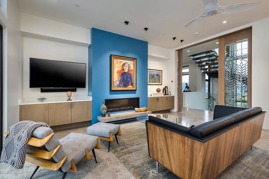 The Contemporary Home in Colorado is an architecturally sophisticated contemporary home with top of the line equestrian facilities now available for sale. This home located at 1430 Hooks Spur Rd, Basalt, Colorado; offering 7 bedrooms and 8 bathrooms with over 7,800 square feet of living spaces.