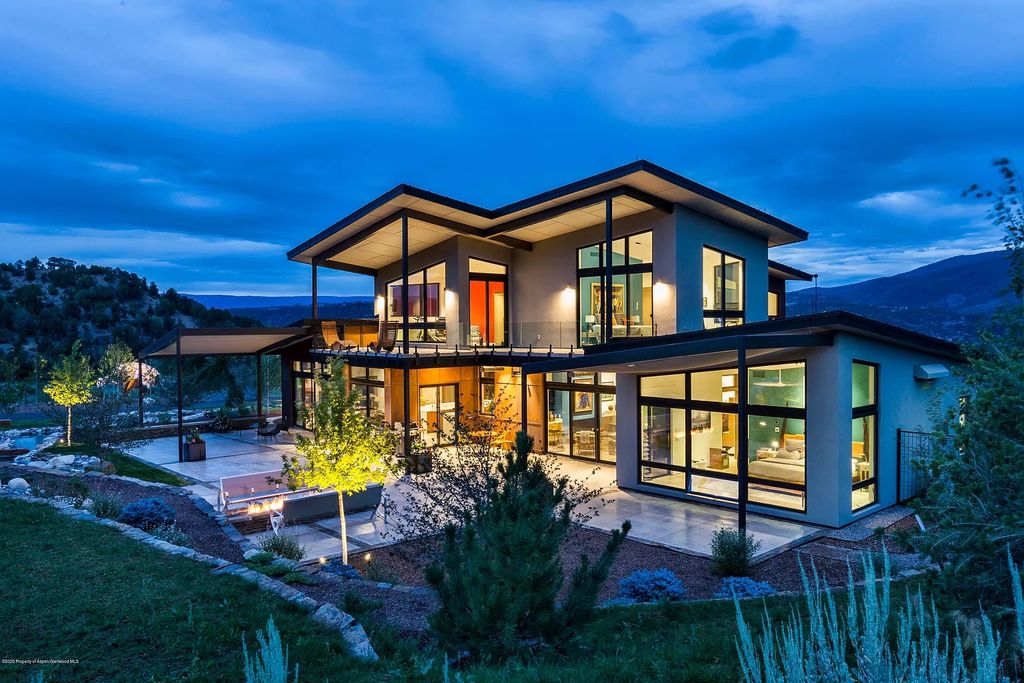 The Contemporary Home in Colorado is an architecturally sophisticated contemporary home with top of the line equestrian facilities now available for sale. This home located at 1430 Hooks Spur Rd, Basalt, Colorado; offering 7 bedrooms and 8 bathrooms with over 7,800 square feet of living spaces.